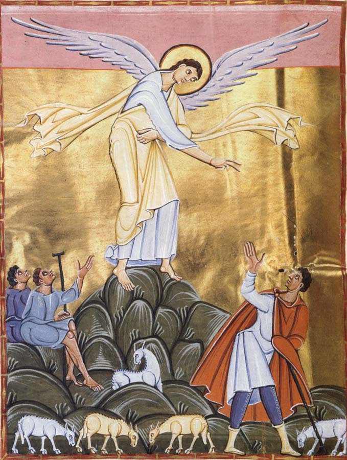 Angel to the shepherds good news